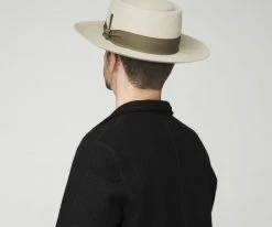 Walsh - Bailey Black Rounded Fur Like Pork Pie Hat