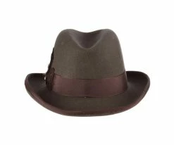 Buy โญ Dashing - Scala WF545 Wool Felt Homburg Hat ๐ 110 Dashing - Scala WF545 Wool Felt Homburg Hat
