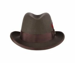 Buy โญ Dashing - Scala WF545 Wool Felt Homburg Hat ๐ 109 Dashing - Scala WF545 Wool Felt Homburg Hat