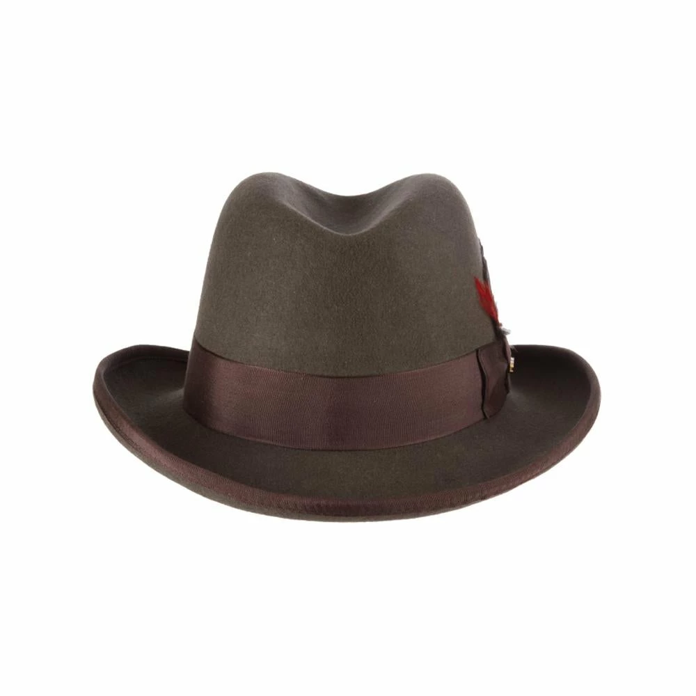 Buy โญ Dashing - Scala WF545 Wool Felt Homburg Hat ๐ 47 Dashing - Scala WF545 Wool Felt Homburg Hat