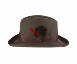 Buy โญ Dashing - Scala WF545 Wool Felt Homburg Hat ๐ 108 Dashing - Scala WF545 Wool Felt Homburg Hat