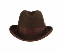 Buy โญ Dashing - Scala WF545 Wool Felt Homburg Hat ๐ 100 Dashing - Scala WF545 Wool Felt Homburg Hat