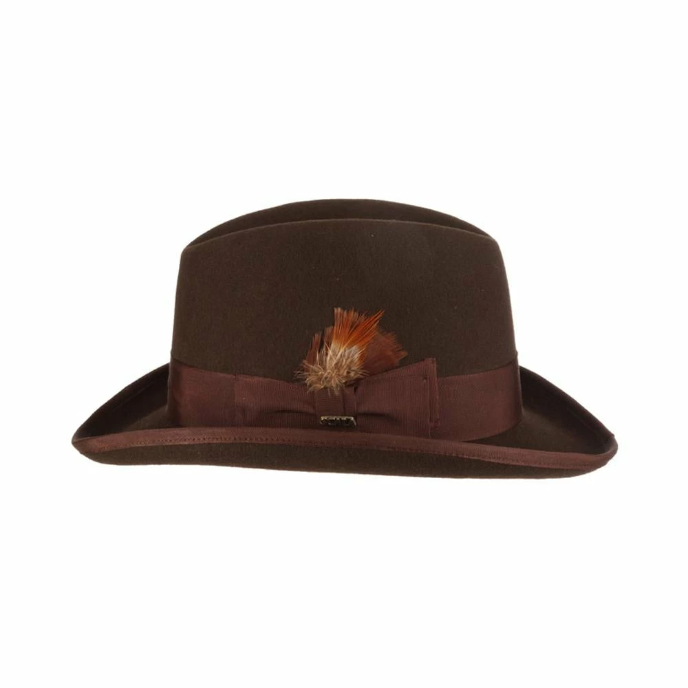Buy โญ Dashing - Scala WF545 Wool Felt Homburg Hat ๐ 36 Dashing - Scala WF545 Wool Felt Homburg Hat