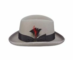 Buy โญ Dashing - Scala WF545 Wool Felt Homburg Hat ๐ 102 Dashing - Scala WF545 Wool Felt Homburg Hat